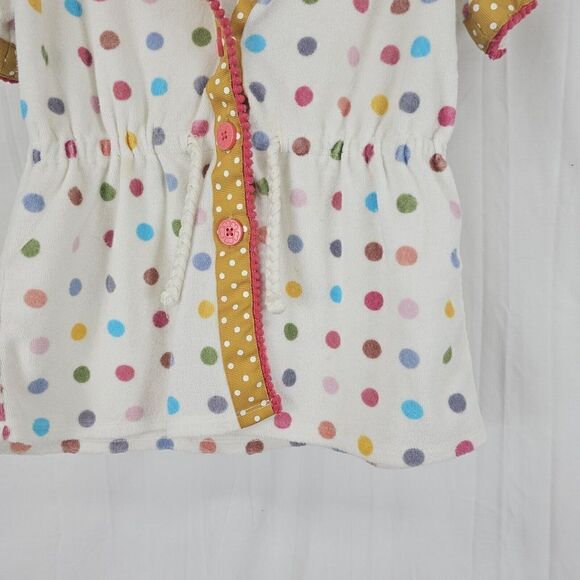 Matilda Jane Camp MJC Sunfish Cover Up Beachy Terry Cloth Button Up Size 4 - Picture 10 of 10